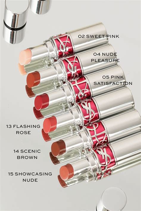 ysl gloss volupte 101 iridesent|ysl candy glaze 06.